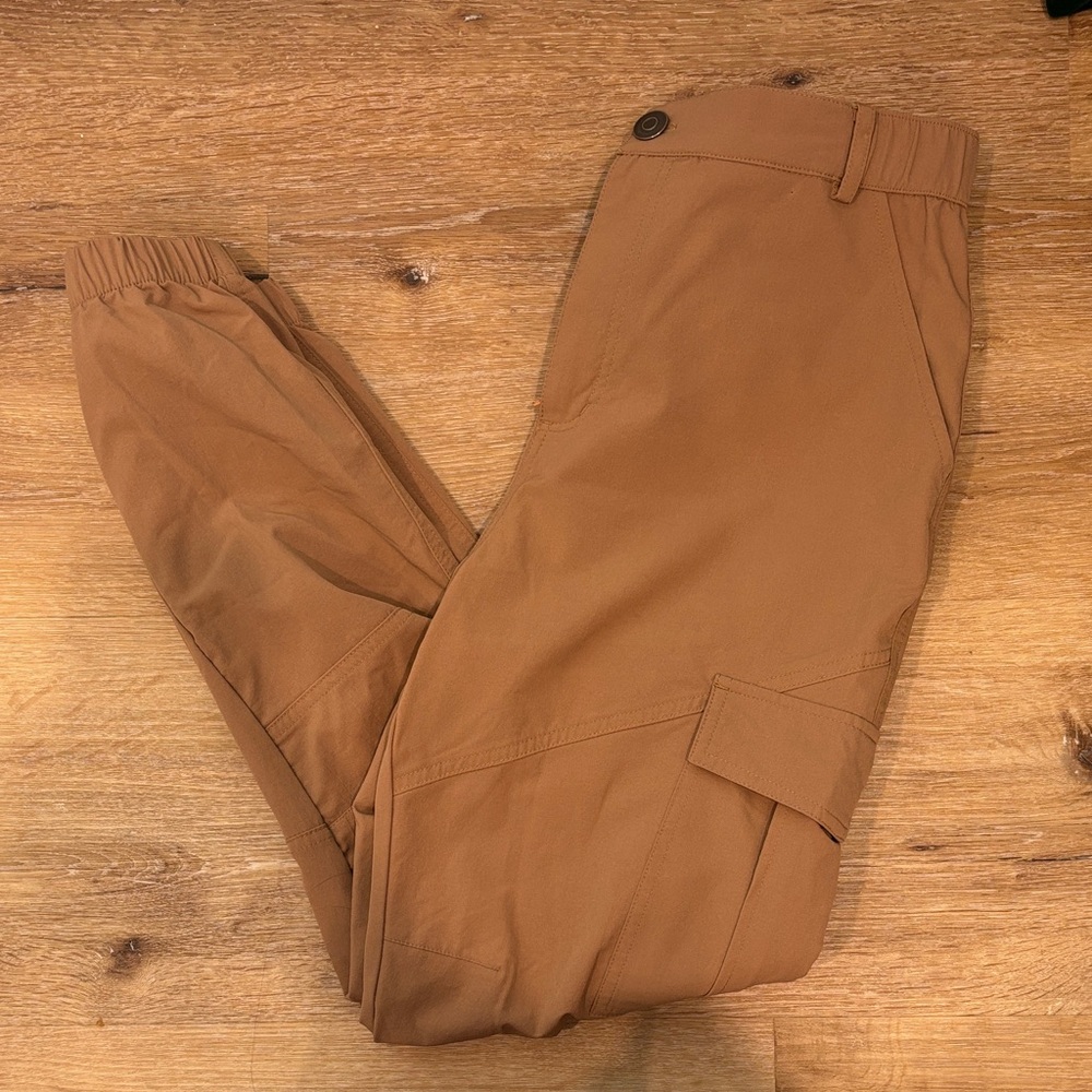 Pink bomb Men's Tan Cargo Pants